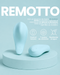 REMOTTO Clitoral vibrator, with control for external stimulation.
