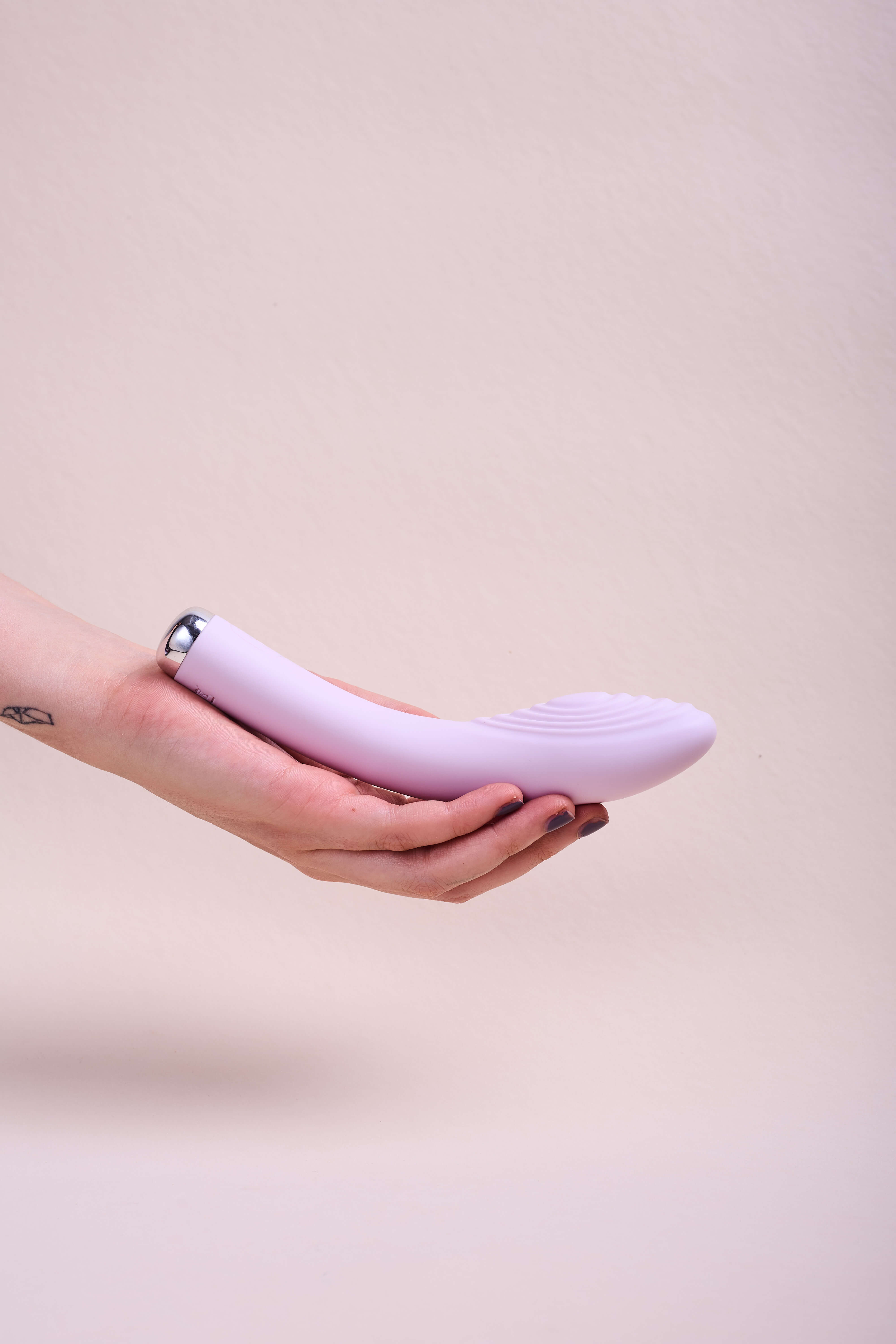 DIP Vibrador con textura para estimulación interna punto G